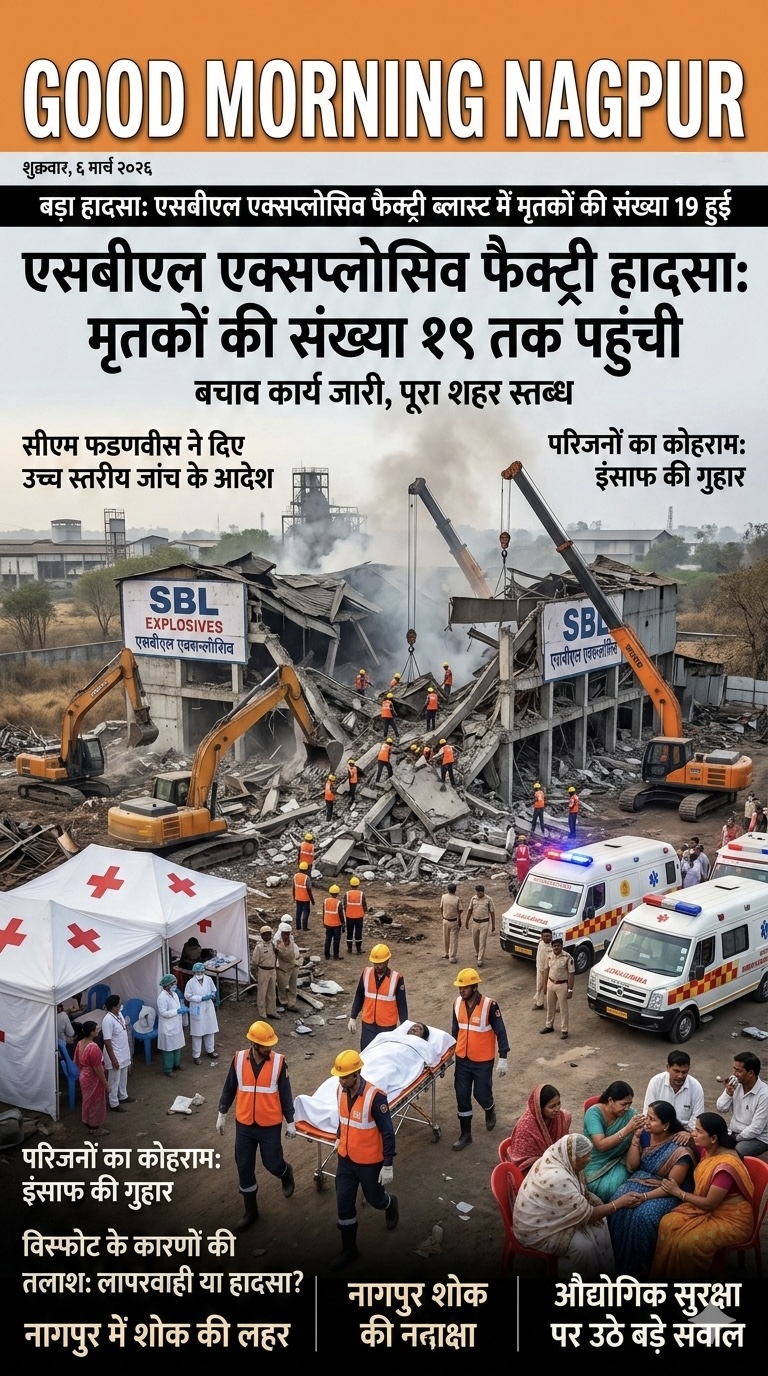  विस्फोट में मरने वालों की संख्या बढ़कर 19 हो गई है। 