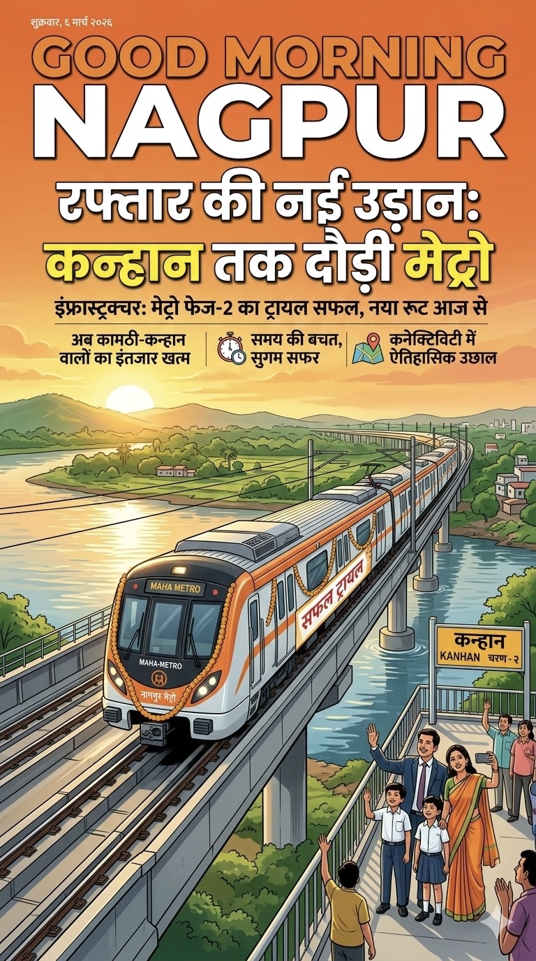 नागपुर विकास मे बढ़ते कदम 