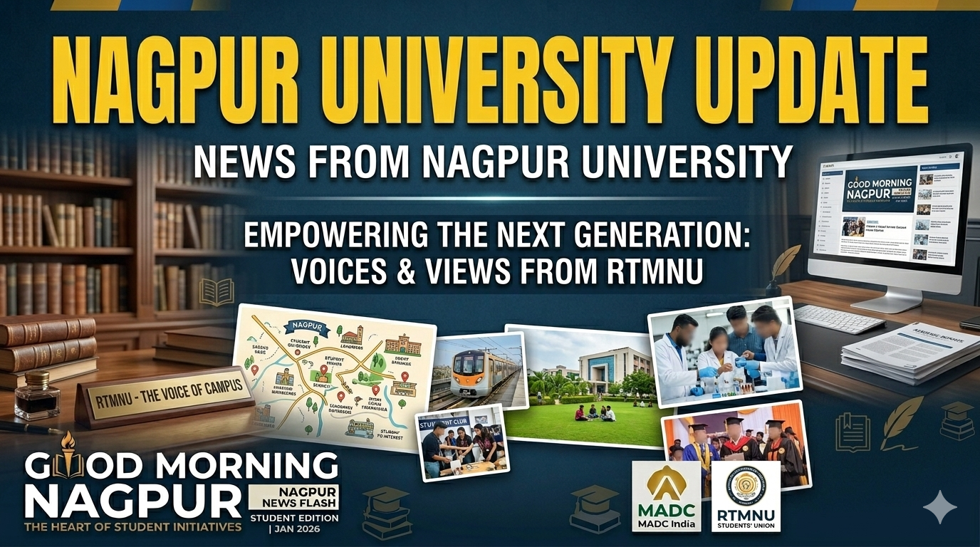 नागपुर यूनिवर्सिटी का छात्राओं को सहूलियत ।