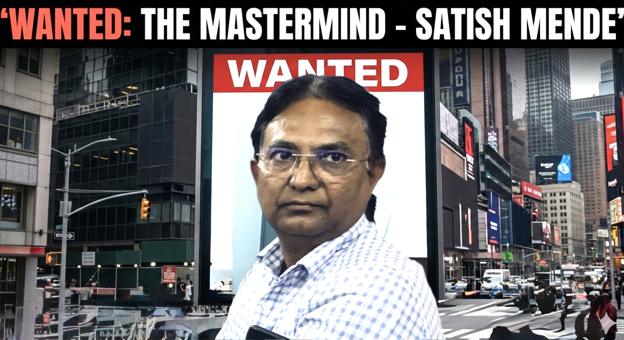 सतीश मेंडे वांटेड आईडी स्कैम के मास्टर माइंड ।WANTED 