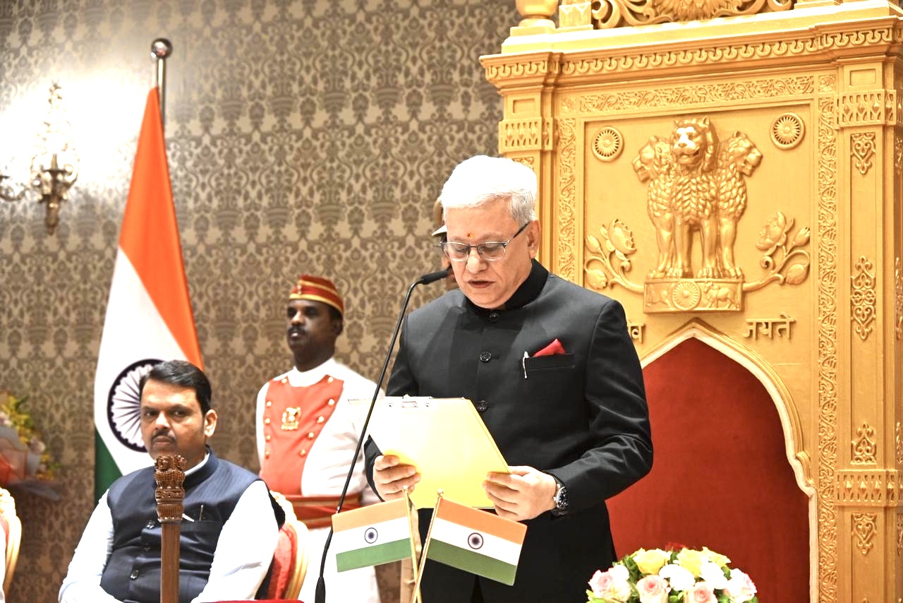 Jishnu Dev Varma Takes Oath as Governor of Maharashtra