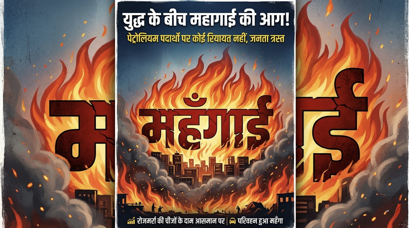 युद्ध के संकट के बीच पेट्रोलियम पदार्थों पर राहत नहीं जानता को अधिक भार उठाना पड़ेगा ।