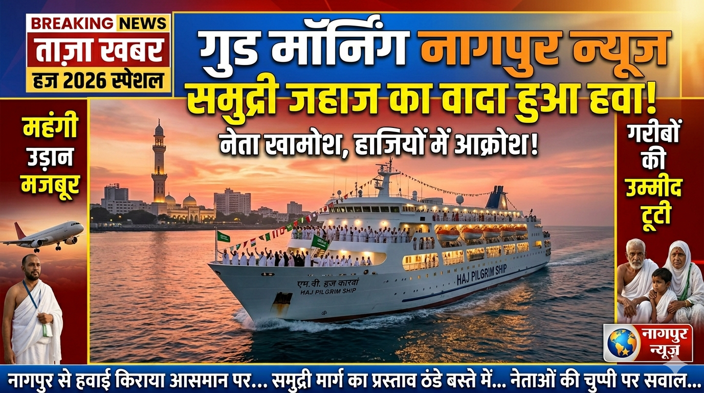 समुद्री जहाज बना सपना हाजियों के लिए ।