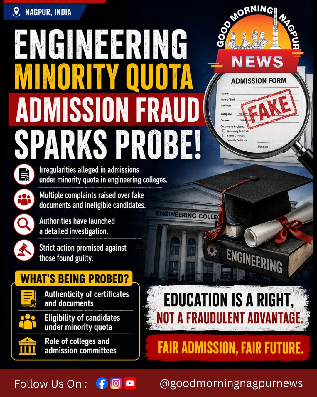 Engineering Minority Quota Admission Scam Under Scanner: Authorities Launch Detailed Investigation