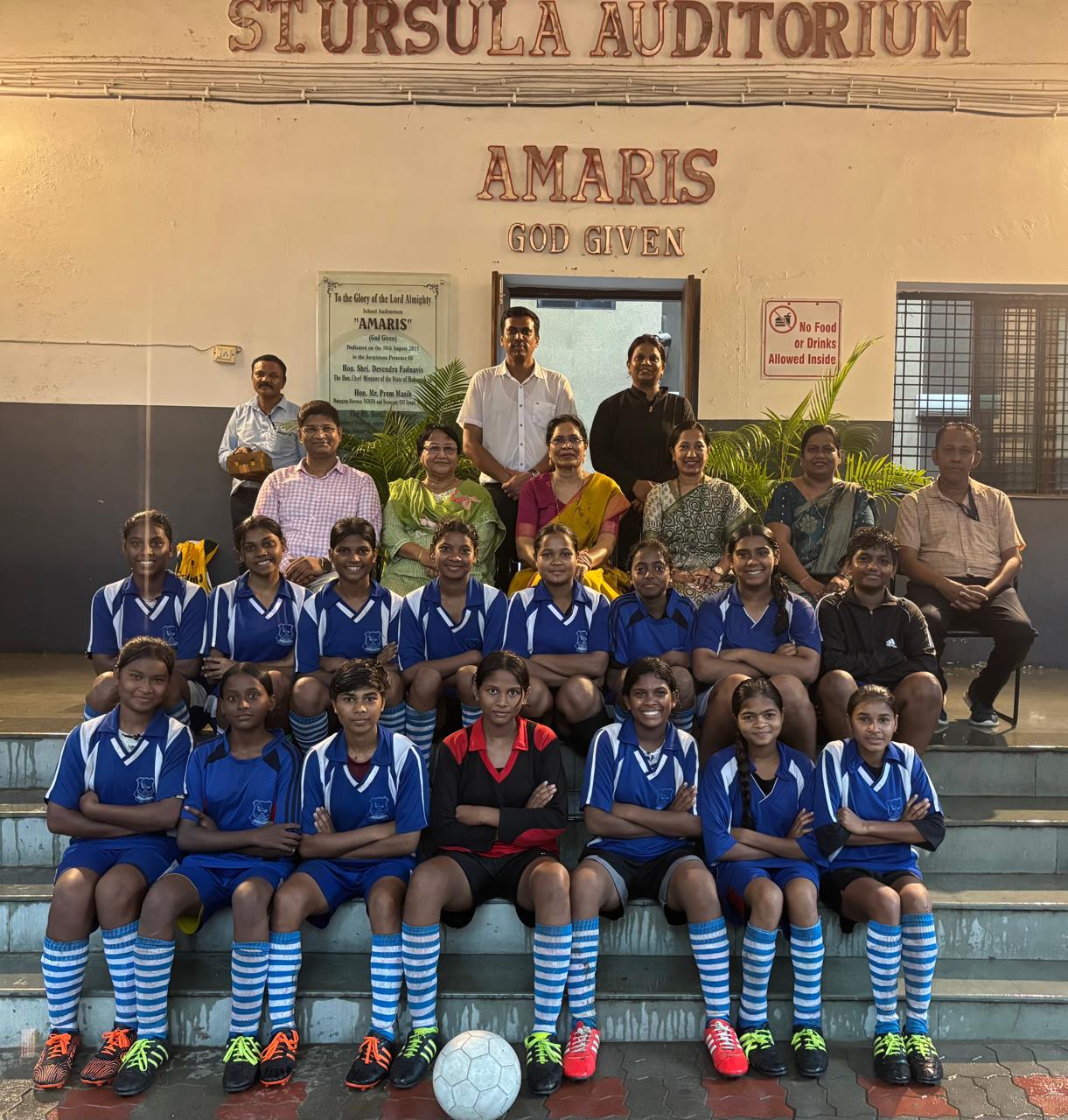 St. Ursula Girls Clinch U 17 Title at Subroto Mukherjee InterSchool Football Tournament