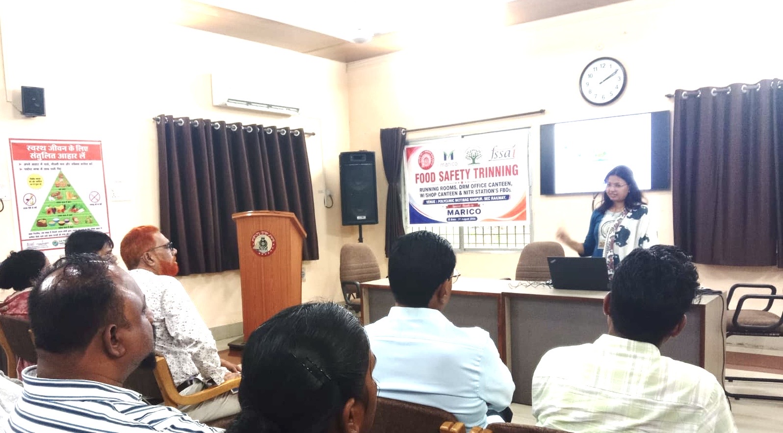 Fssai रेलवे वर्क शॉप ,फ़ूड सेफ्टी को प्राथमिकता 