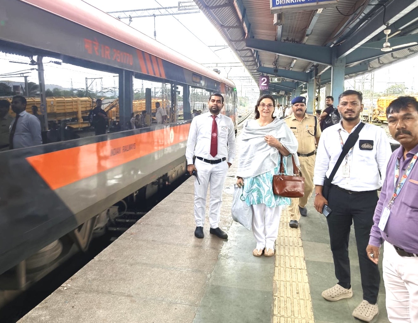 Extra miles asst to NRI : Indian Railway 