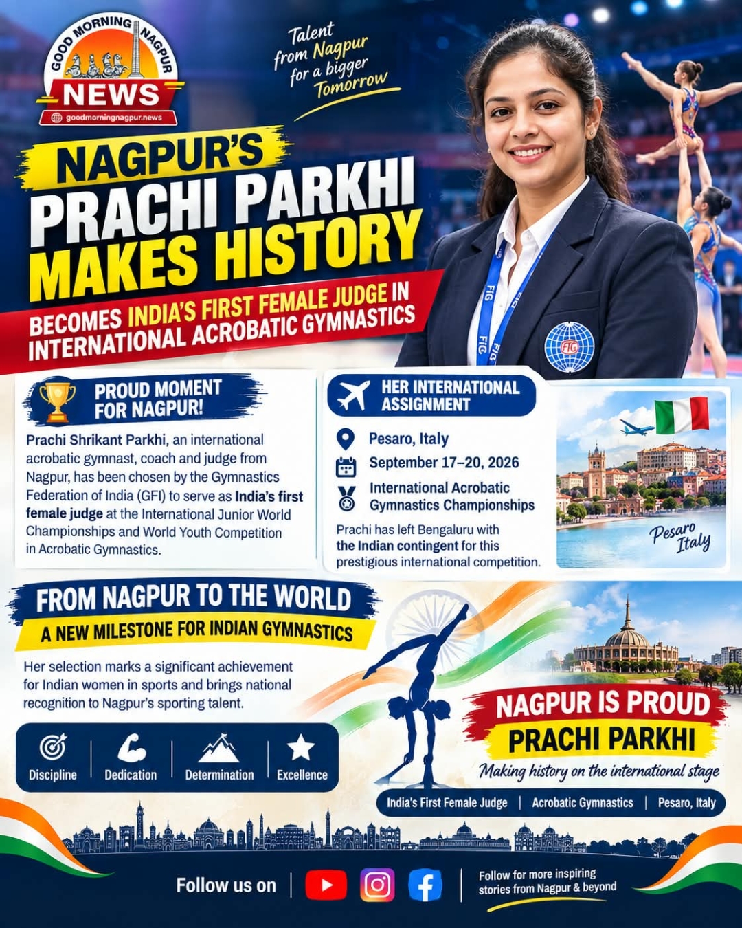 Nagpurs Prachi Parkhi Makes History