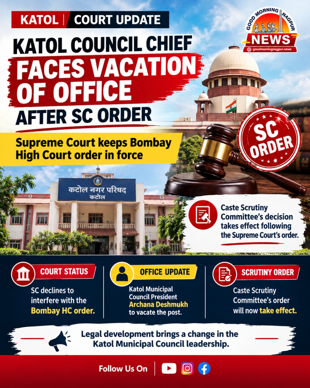 Supreme Court Order Clears Way for Action Against Katol Council President